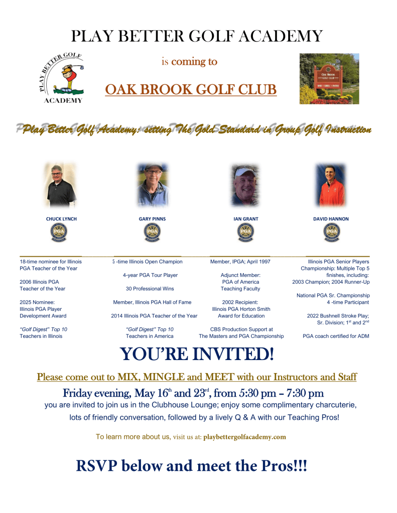 PLAY BETTER GOLF ACADEMY